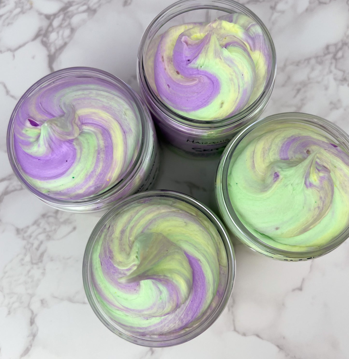 Skittles type Whipped Soap