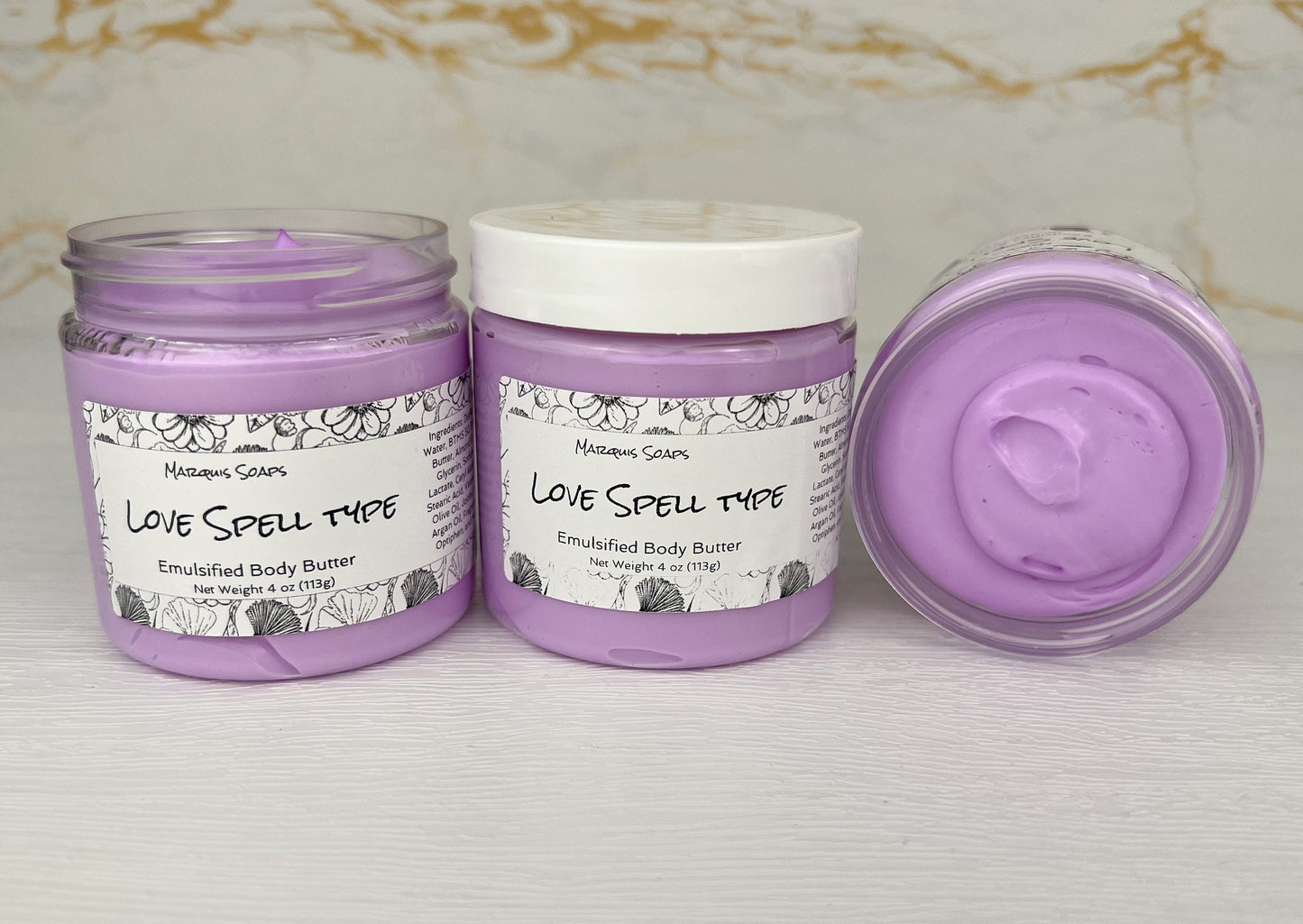 Love Spell type Emulsified Shea Butter Body Butter; Lotion