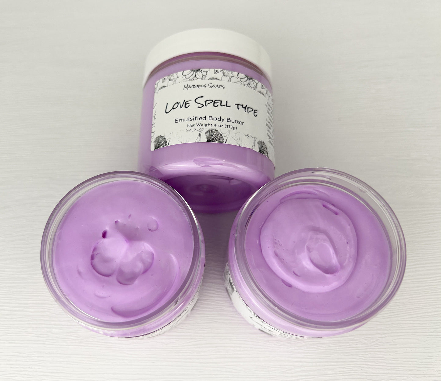 Love Spell type Emulsified Shea Butter Body Butter; Lotion