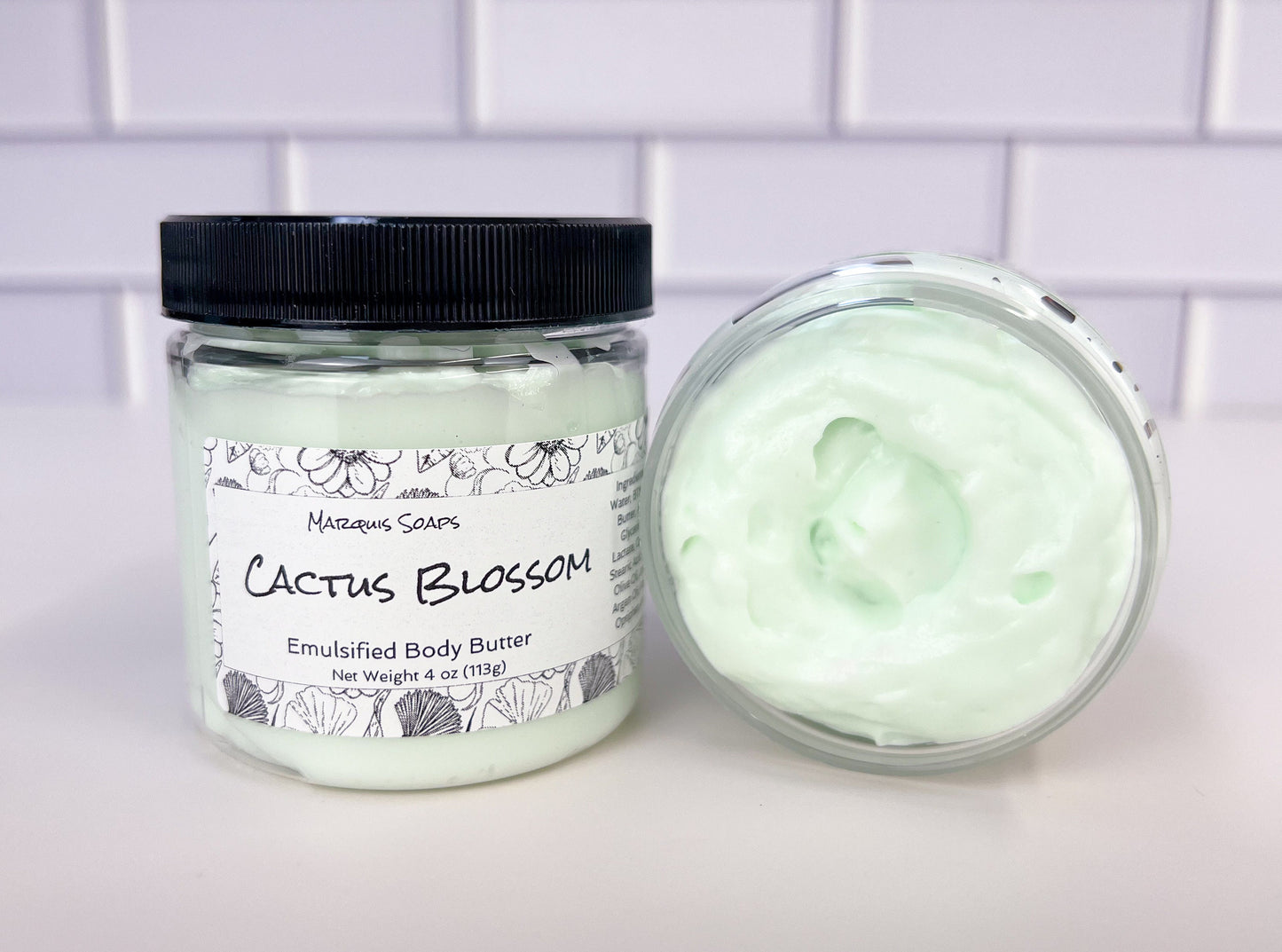 Cactus Blossom Emulsified Shea Butter Body Butter; Lotion