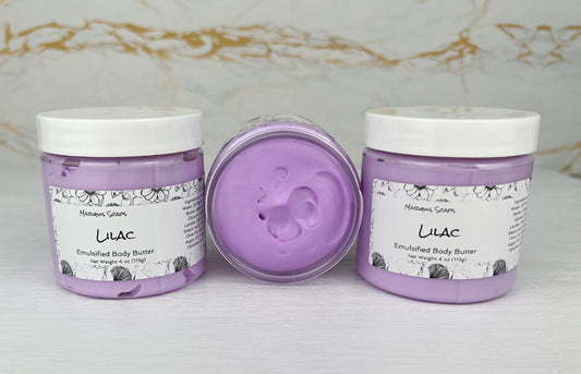 Lilac Emulsified Shea Butter Body Butter