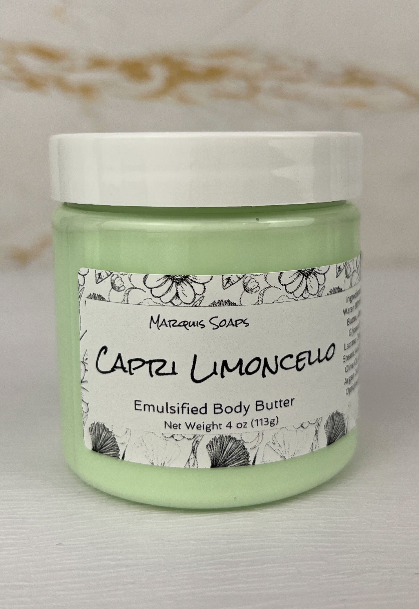 Capri Limoncello Emulsified Shea Butter Body Butter