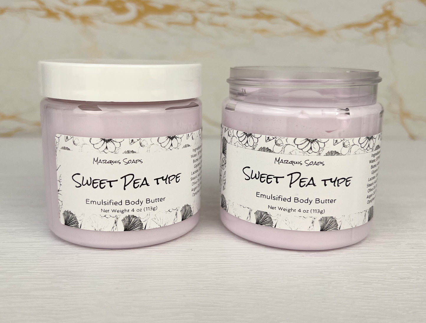 Sweet Pea type Emulsified Shea Butter Body Butter